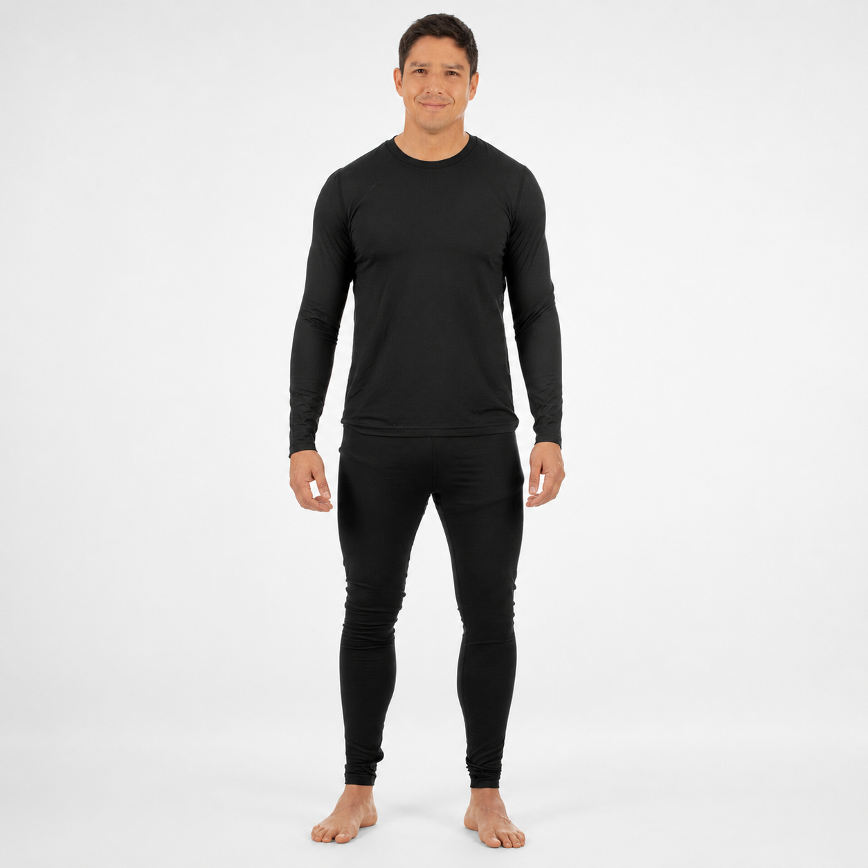 Baselayer Light Burgan Set Hombre